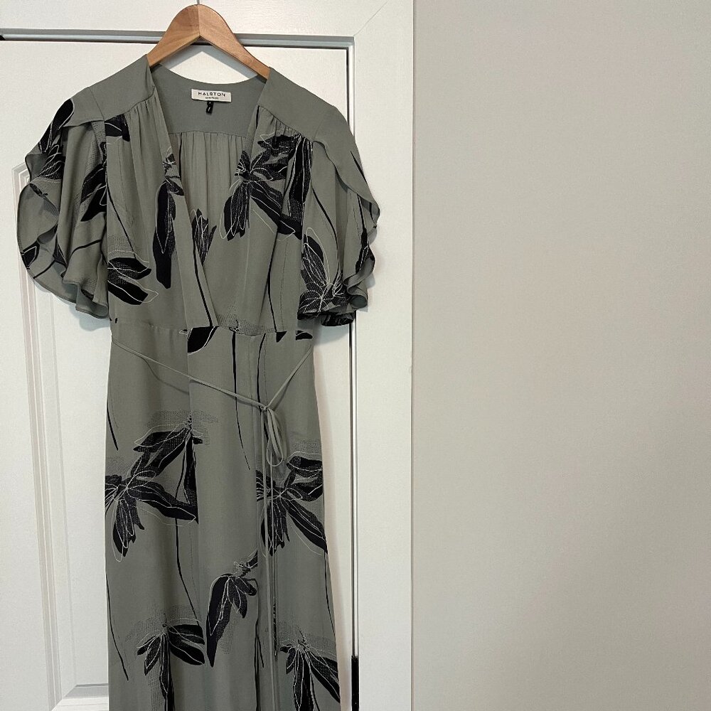 Halston Heritage Wrap Dress - Size 4